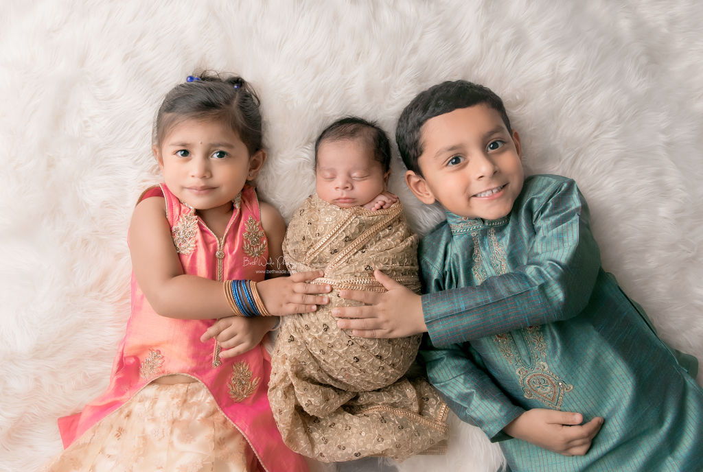 baby brother makes 3 ~ family of 5 {davidson newborn photos}